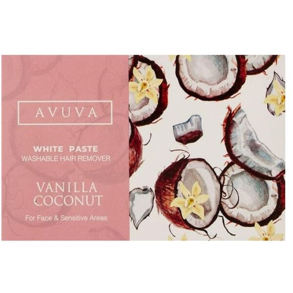 Avuva Hair Removal Paste: Vanilla & Coconut