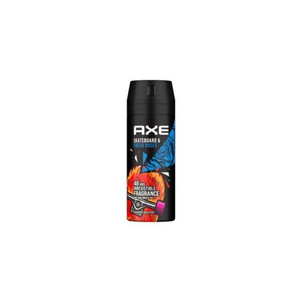 Axe Body Spray: Skateboard & Roses