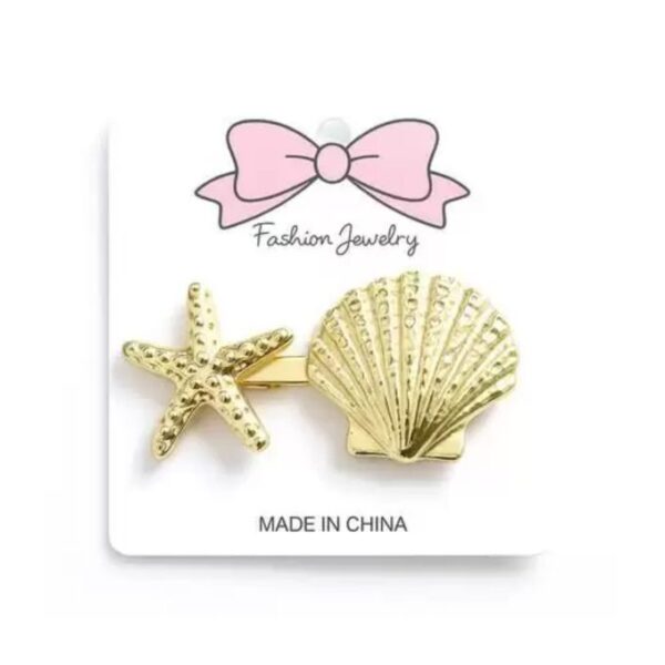 Nautical Hair Clip Set
