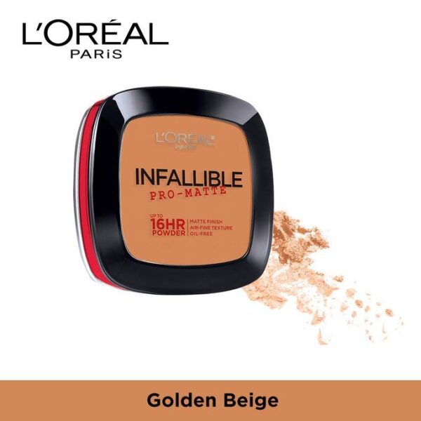 L'Oreal Pro-Matte Powder: Golden Beige (600)