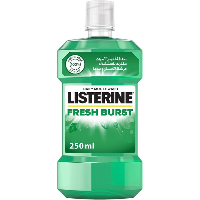 Listerine GREEN FRESH BURST MOUTH WASH 250 ML